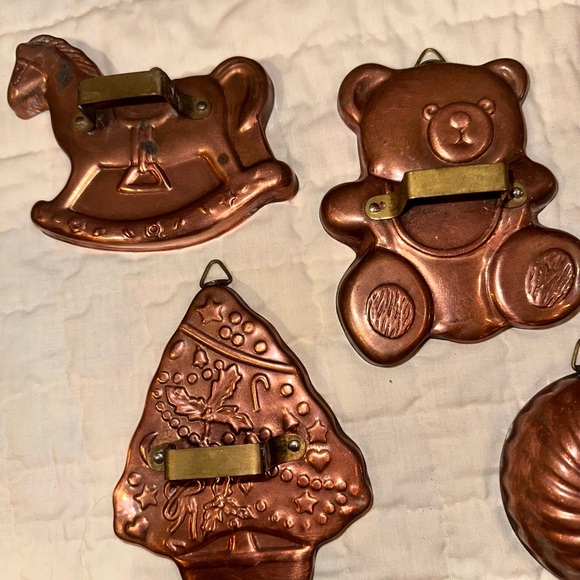 Copper wall hangings 12 pieces Vintage - Picture 6 of 12